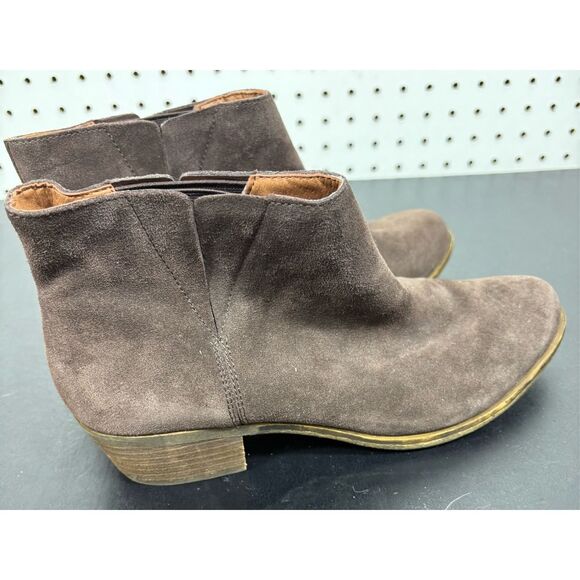 Lucky Brand Women’s Benissa Ankle Boots Gray Size 9.5 - Picture 2 of 11